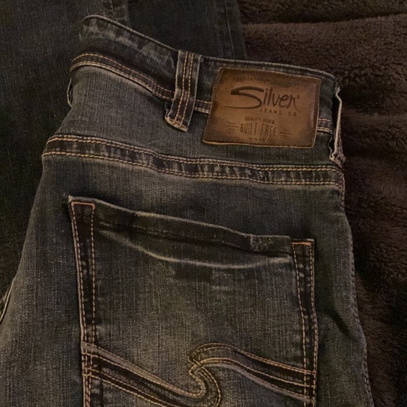 Worn twice Mens Silver brand Jeans - Picture 2 of 10